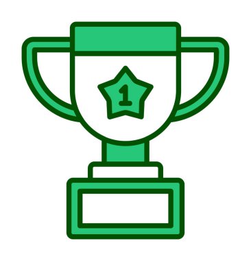 Basit kupa çizgisi vektör resimleme tasarımı