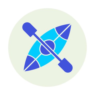 Basit Kano Teknesi simgesi, vektör illüstrasyonu