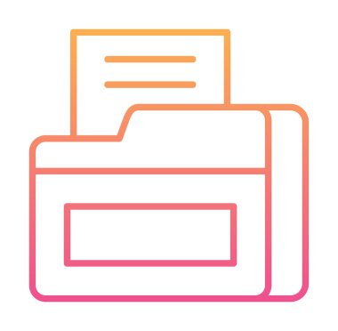 dizin simgesi vektör illüstrasyonu 