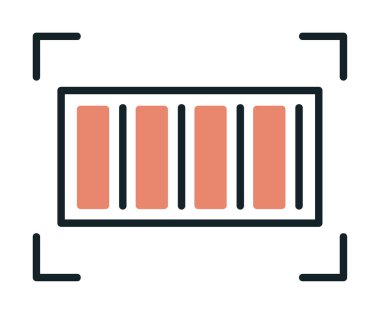 Barkod vektör çizgisi tasarımı