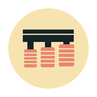 Araba pedalları web tasarım ikonu. Beyaz arkaplanda vektör illüstrasyonu