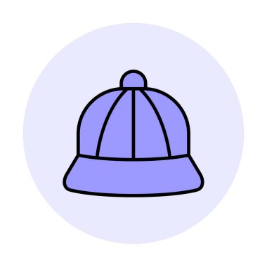 kapsül düz simgesi, vektör illüstrasyonu 