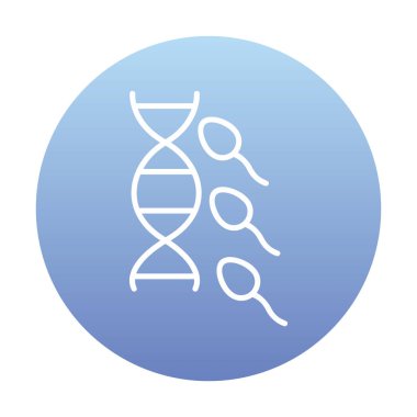 Üreme sisteminin vektör çizgisi çizimi