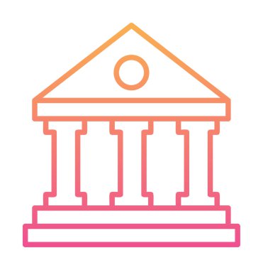 Simge vektör tasarlamak yapı Müzesi