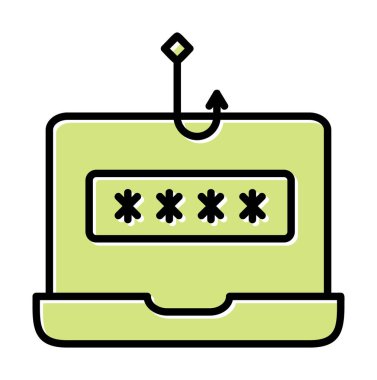 Basit düz frekans çizgisi simgesi vektörü 