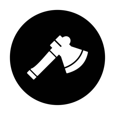 Balta. Web simgesi basit illüstrasyon