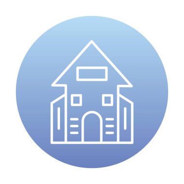 Üniversite oluşturma vektör simgesi