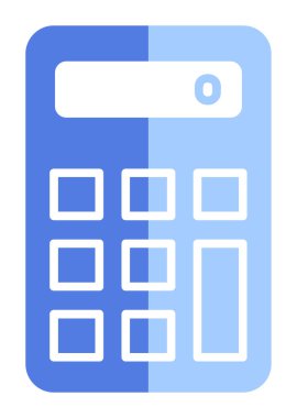 hesap makinesi web simge vektör çizim