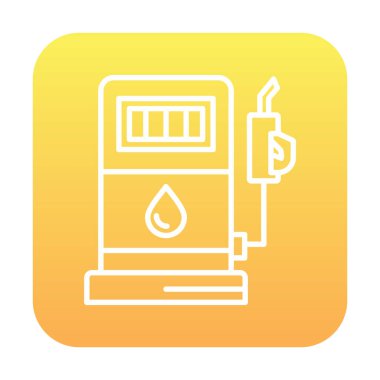 Yakıt vektör vektör illüstrasyonu