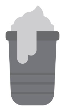 Sıcak çikolata, vektör illüstrasyon tasarımı 