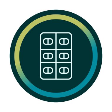 hapları web simgesi, vektör çizim 