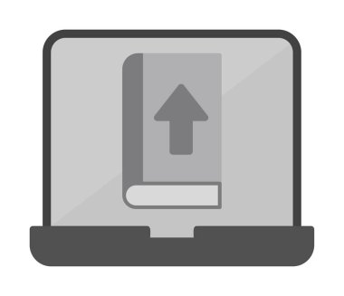 Simge işareti vektör çizim upload