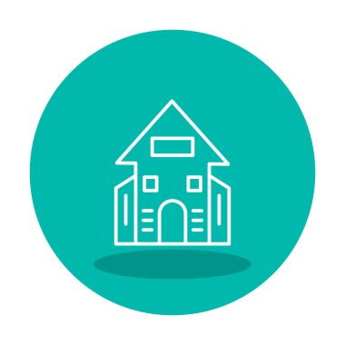 Üniversite oluşturma vektör simgesi