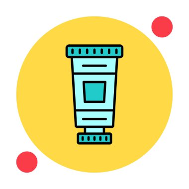 Modern Yağlı Boya simgesinin vektör çizimi                      