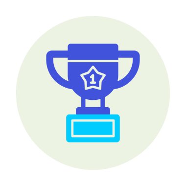 Basit kupa çizgisi vektör resimleme tasarımı