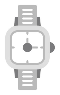 düz saat ikon vektör illüstrasyon tasarımı