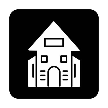 Üniversite oluşturma vektör simgesi