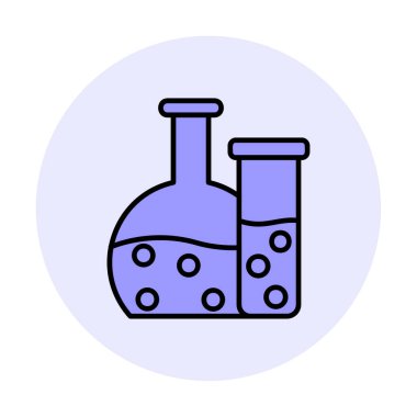 Şişesi web simgesi, vektör çizim  