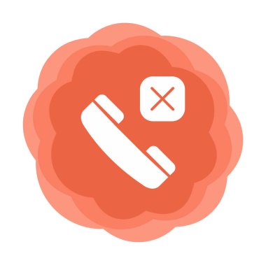  Arama telefonu resimleme Reddedilmiş simgesi