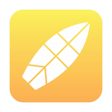 sörf tahtası vektör illüstrasyonu modern simge