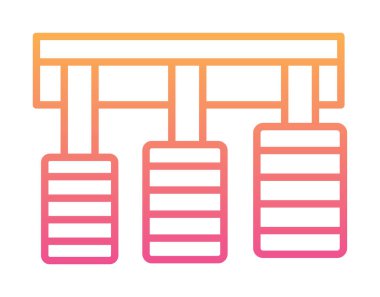 Araba pedalları web tasarım ikonu. Beyaz arkaplanda vektör illüstrasyonu