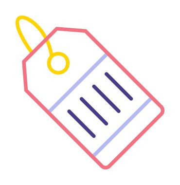 Basit Fiyat Etiketi resimleme