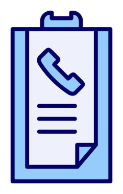 Basit Arama Listesi Geçmişi simgesi, vektör illüstrasyonu