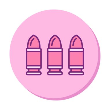 Madde işaretleri web simgesi, vektör çizim