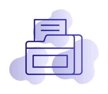 dizin simgesi vektör illüstrasyonu 