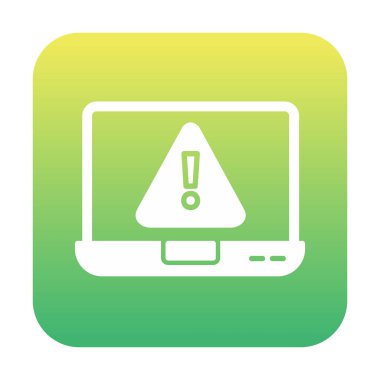 Hata vektör çizimi, Konsept ve grafik tasarım için Adware vektör çizgisi simgesi. 