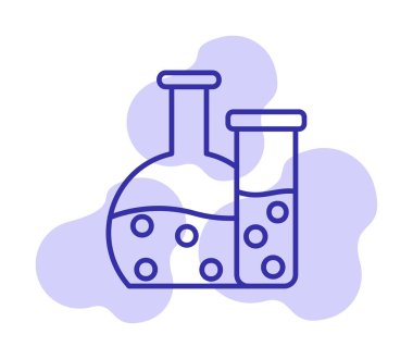 Şişesi web simgesi, vektör çizim  