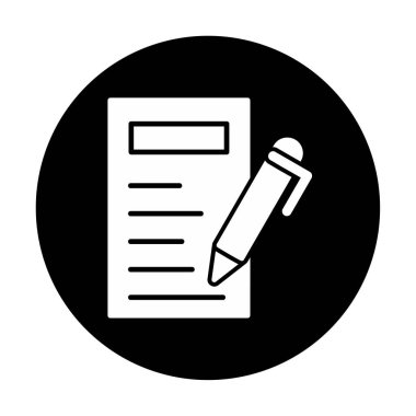 Basit Kopyalama simgesi vektör tasarımı