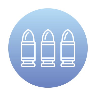 Madde işaretleri web simgesi, vektör çizim