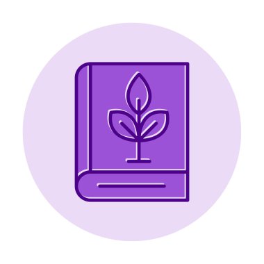 kitap simgesi, vektör illüstrasyonu basit tasarım