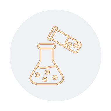 Şişesi web simgesi, vektör çizim  