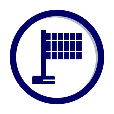 bayrak simgesi, vektör illüstrasyonu basit tasarım