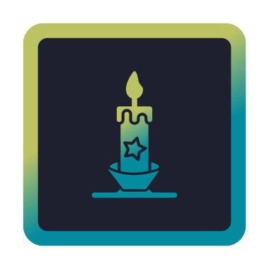 Mum web simgesi, vektör çizim