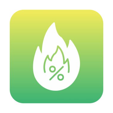 Hot Sale ikon vektör illüstrasyon tasarımı ile basit bir yangın