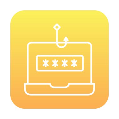 Basit düz frekans çizgisi simgesi vektörü 