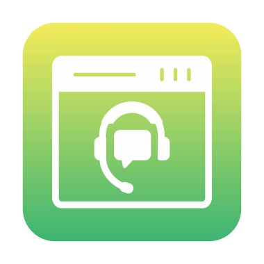 Modern Çevrimiçi Online Destekleyici element tasarımının vektör illüstrasyonu                            