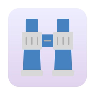 binoküler ikon vektör çizimi