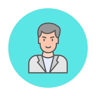 Doktor simgesinin vektör çizimi