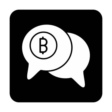 Dolar sembolü vektör çizimi tasarımı ile sohbet et 