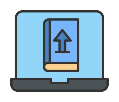 Ok işaret simgesi vektör illüstrasyonunu yükle