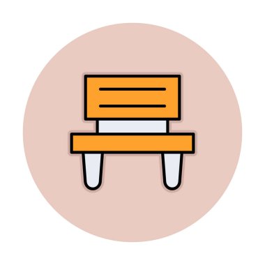 bank simgesi, vektör illüstrasyonu basit tasarım