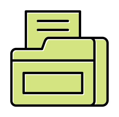 dizin simgesi vektör illüstrasyonu 