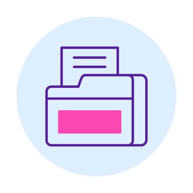 dizin simgesi vektör illüstrasyonu 