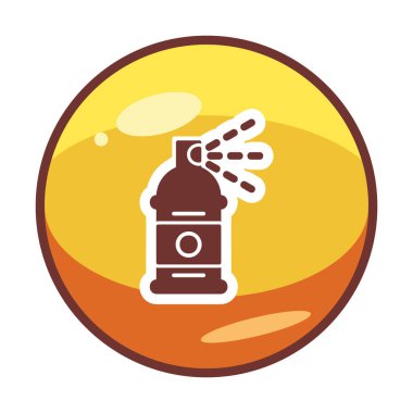 Boya spreyi ikon vektörü