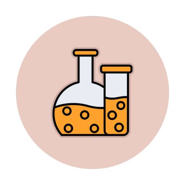 Şişesi web simgesi, vektör çizim  