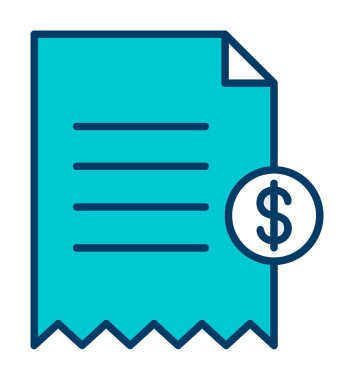 Alışveriş Alımı simgesi vektör illüstrasyonu